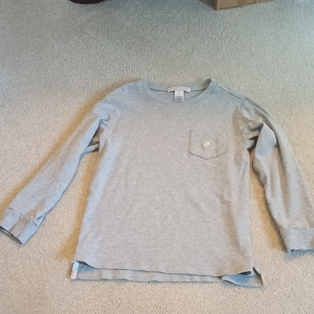 The Beaufort Bonnet Company Light Gray Long Sleeve Tee